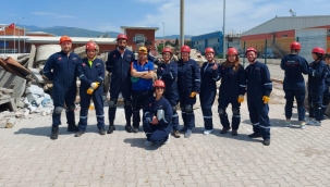 Narlıdere Belediyesi çalışanları eğitime katıldı, AFAD gönüllüsü oldu