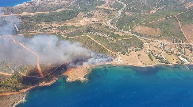 Seferihisar'da biri bitmeden ikinci orman yangını