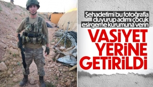 Şehidin adı, yetiştiği çocuk merkezine verildi