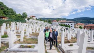 Soyer ve İzmir heyeti Saraybosna'da