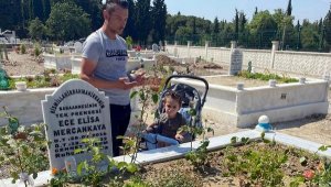 Taburcu olan Ege'den kardeşine en acı ziyaret