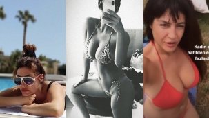 Tuğba Ekinci, Alaçatı'dan bu pozu paylaştı