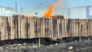 Turgutlu'da mukavva fabrikasında yangın