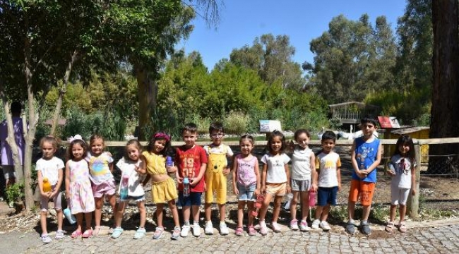 Ulukent Anaokulu öğrencileri Doğal Yaşam Parkı'nı ziyaret etti