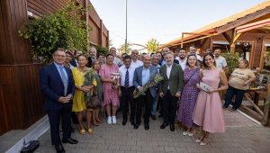 Urla Bademler'in çiçekleri Hollanda Borsası'nda