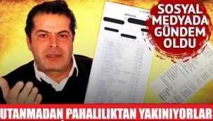 Utanmadan adisyonları paylaşıp, pahalılıktan şikayet ediyorlar