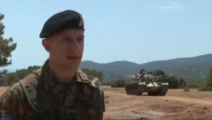 Yunanistan, Kuşadası'nın dibindeki Sisam Adası'nda tatbikat yaptı