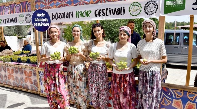 20 bin kişi Menemen Bozalan İncir Festivali'nde bir araya geldi
