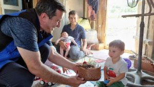 45 santim genişliğindeki kuyudan 4 saatte kurtarıldı