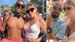 59'luk gelin Seda Sayan LGBT yürüyüşünde