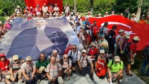 Afyon'dan İzmir'e Zafer ve Anma Yürüyüşü'nde 3. durak Dumlupınar