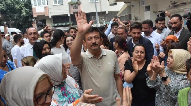 AK Parti'li Dağ: İzmir'de 80 bin ziyaret gerçekleştirildi