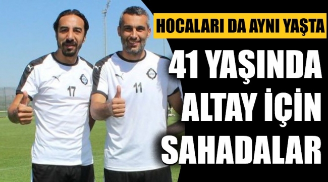 Altay'ın 41'lik futbolcuları