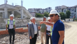 Atatürk Gençlik ve Spor Merkezi'nin yapımı hızla sürüyor