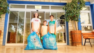 Atıklar Çeşme'de eğlenceye dönüşüyor! 100 adet getir su parkına gir