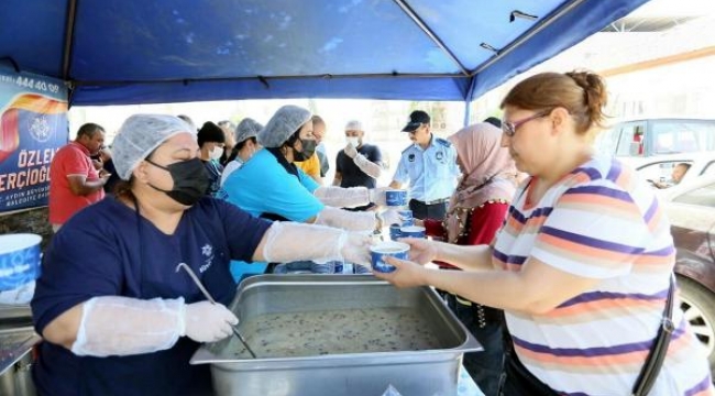 Aydın Büyükşehir Belediyesi tüm ilçelerde aşure ikram edecek