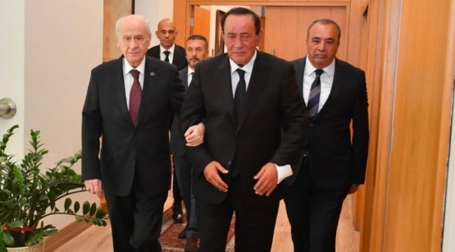 Bahçeli, Alaattin Çakıcı'yı ağırladı