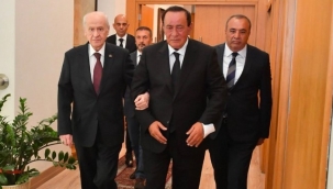 Bahçeli, Alaattin Çakıcı'yı ağırladı
