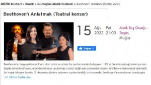 Bahçeşehir Üniversitesi Gümüşlük Festivali'nde