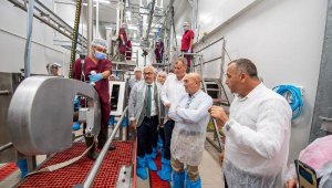Tire'de mezbahayı, Bayındır'da süt işleme tesisini inceledi