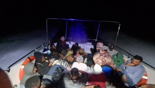 Bodrum açıklarında 66 düzensiz göçmen kurtarıldı