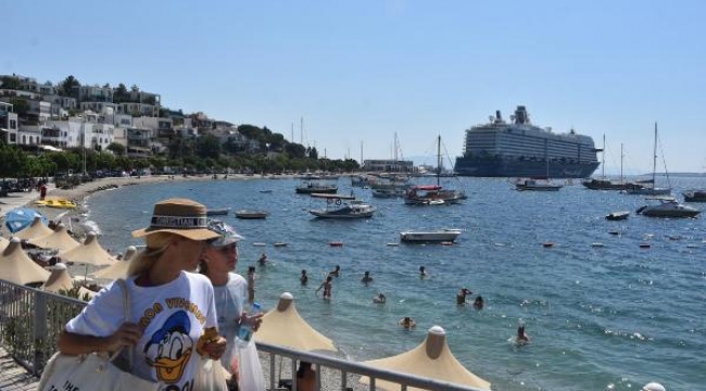 Bodrum'a kruvaziyer ile 2 bin 509 turist