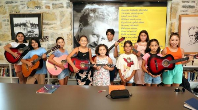 Bodrum'da belediyenin yaz kursları devam ediyor