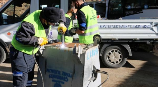 Bodrum'da çöp konteynerlerinden 176 bin lira tasarruf sağlandı