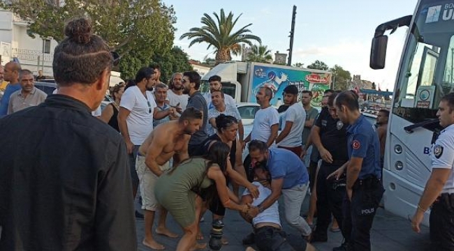 Bodrum'da tekne sahibi ile müşteri kavgası: 1 yaralı