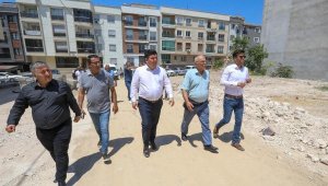 Buca'da yeni yollar için ilk kazma vuruldu