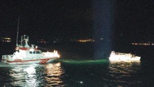 Çanakkale Boğazı'nda tanker ile motor yat çarpıştı