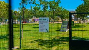 Çeşme'de köpekler için 3 Pati Park daha hizmete girdi