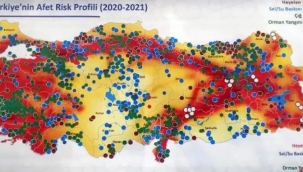 Cumhuriyet tarihinde ilk! Afet riski haritası