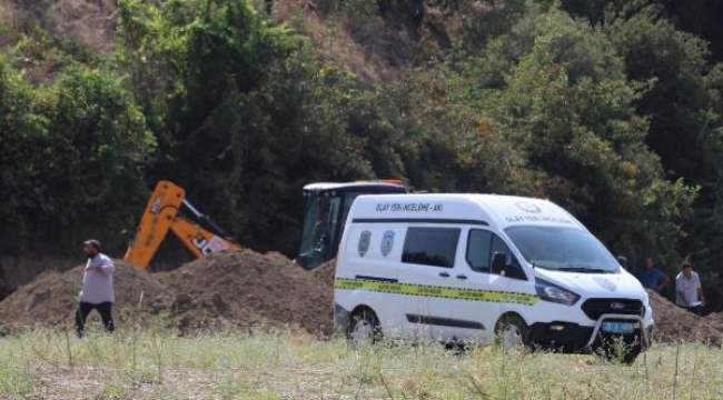 Denizli'de bir arazide kemik parçaları bulundu