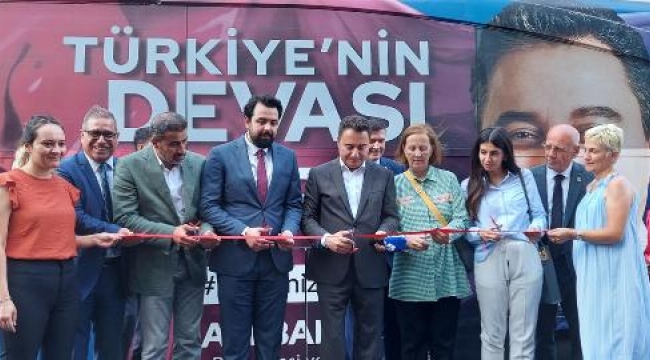 DEVA Genel Başkanı Ali Babacan Uşak'ta: Biz o tuzağa düşmeyeceğiz