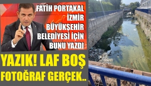 Fatih Portakal, Başkan Soyer'i hedef aldı