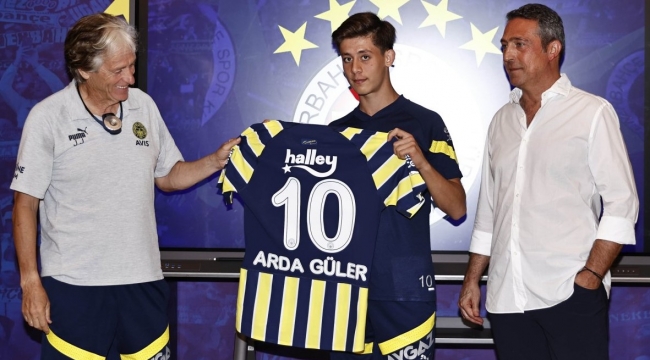 Fenerbahçe'nin 10 numarası belli oldu: Arda Güler