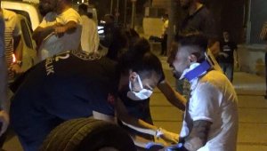 Hurdaya dönen taksiden hafif yaralı şekilde kurtuldu