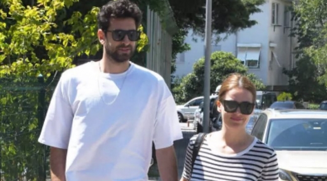 İrem boyu uzun, 11 yaş küçük sevgilisiyle el ele