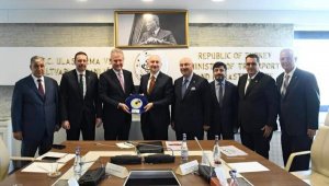 İzmir heyetinden Ankara ziyareti