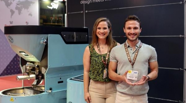 Kahve kavurma makinesi ile 'yılın en iyi tasarım ödülü'nü aldılar