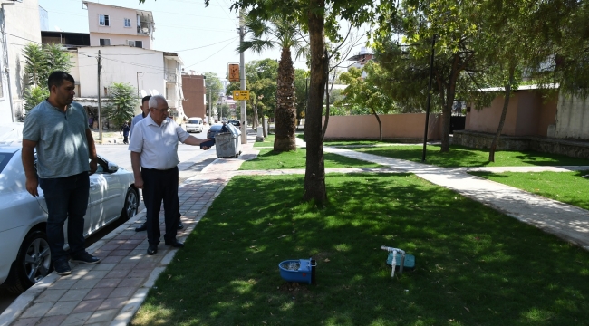 Karabağlar'da parklar yenileniyor! Vatandaştan başkana teşekkür