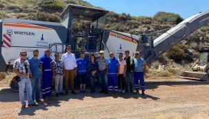 Karaburun Belediyesi, İZBETON ile Yeniliman yolunu yeniliyor