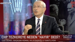 Kemal Kılıçdaroğlu: Bundan sonraki tüm tezkerelere hayır diyeceğiz