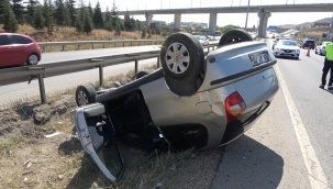 Kırklareli'nde düğüne giden aile kaza geçirdi: 3 yaralı