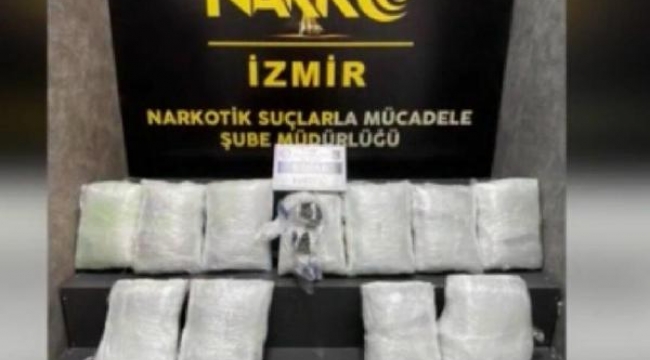 Klimanın içindeki 18 kilo uyuşturucuyu 'Layka' buldu