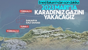 Mart ayında kendi gazımızı yakacağız