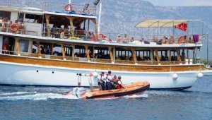 Muğla'da tur teknelerinde denetim