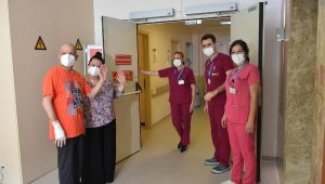 Nakil öncesi hastanede evlenmişti; taburcu oldu