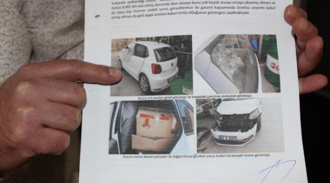 Sıfır otomobili arıza yapmıştı, 7 yıl sonra davayı kazandı